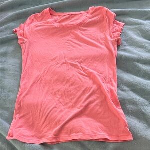 No Boundaries Coral Short Sleeve Tee